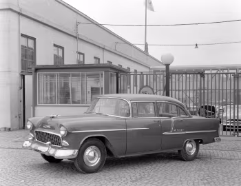 Chevrolet Bel Air 4-door Sedan [Sweden] (2403-1019D) '1955
