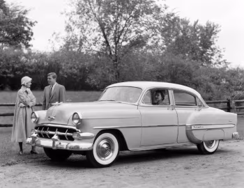 1954 Chevrolet Bel Air 4-door Sedan (C-2403 1069WD)