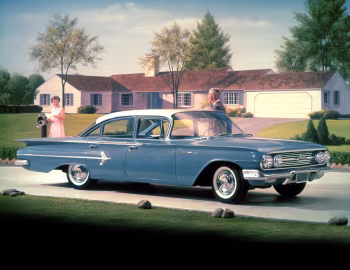 1960 Chevrolet Bel Air 4-door Sedan (1519)