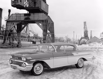 1958 Chevrolet Bel Air 4-door Sport Sedan (1739)