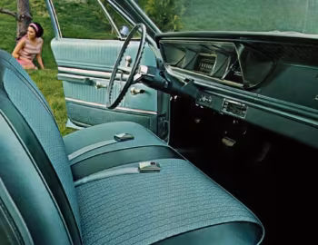 Interior 1966 Chevrolet Bel Air 4-door Sedan (15569)