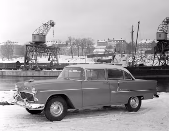 Chevrolet Bel Air 4-door Sedan [Sweden] (2403-1019D) '1955
