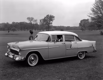 1955 Chevrolet Bel Air 4-door Sedan [North America] (2403-1019D)