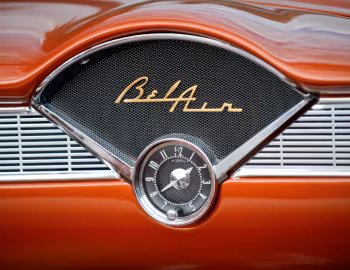 Interior 1956 Chevrolet Bel Air Convertible (2434-1067D)