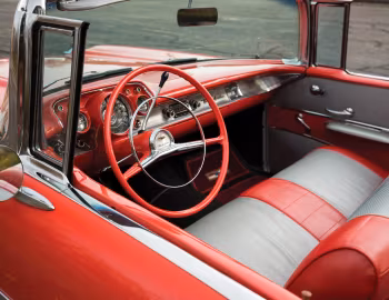 Panel frontal 1957 Chevrolet Bel Air Convertible (2434-1067D)