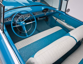 Interior 1956 Chevrolet Bel Air Convertible (2434-1067D)