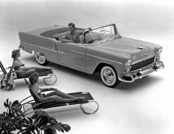 1955 Chevrolet Bel Air Convertible (2434-1067D)