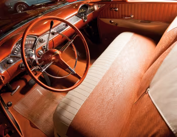 Interior 1956 Chevrolet Bel Air Convertible (2434-1067D)
