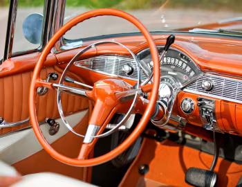 Interior 1956 Chevrolet Bel Air Convertible (2434-1067D)