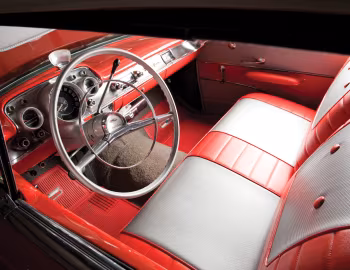 Intérieur 1957 Chevrolet Bel Air Convertible (2434-1067D)