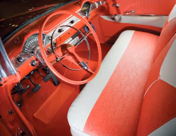 Interior 1956 Chevrolet Bel Air Convertible (2434-1067D)