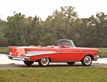 1957 Chevrolet Bel Air Convertible Fuel Injection (2434-1067D)