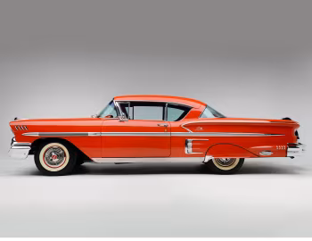 1958 Chevrolet Bel Air Impala 283 Super Turbo-Fire Sport Coupe (1847)