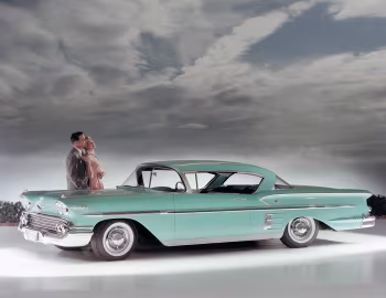 1958 Chevrolet Bel Air Impala Sport Coupe (1847)