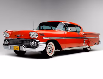1958 Chevrolet Bel Air Impala 283 Super Turbo-Fire Sport Coupe (1847)