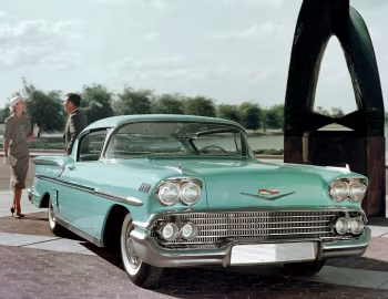 1958 Chevrolet Bel Air Impala Sport Coupe (1847)