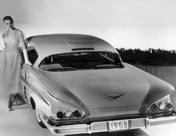 1958 Chevrolet Bel Air Impala Sport Coupe (1847)