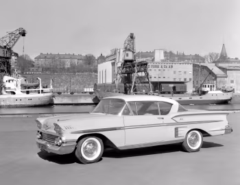 1958 Chevrolet Bel Air Impala Sport Coupe (1847)