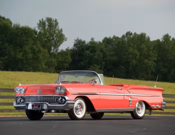 1958 Chevrolet Bel Air Impala 283/290 HP Ramjet Convertible (1867)