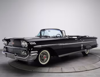1958 Chevrolet Bel Air Impala 348 Super Turbo-Thrust Tri-Power Convertible (1867)