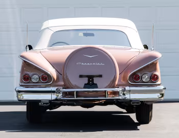 1958 Chevrolet Bel Air Impala 348 Super Turbo-Thrust Tri-Power Convertible (1867)