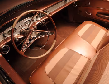 Interior 1958 Chevrolet Bel Air Impala Convertible (1867)