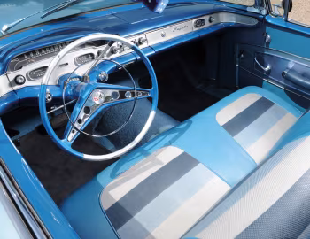 Interior 1958 Chevrolet Bel Air Impala Convertible (1867)