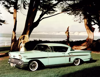 1958 Chevrolet Bel Air Impala Sport Coupe (1847)