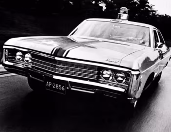 1969 Chevrolet Bel Air Police Sedan