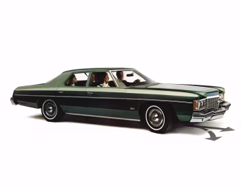 1974 Chevrolet Bel Air Sedan (1K-69)
