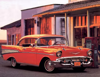 1957 Chevrolet Bel Air Sport Coupe (2454-1037D)