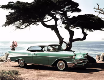 1957 Chevrolet Bel Air Sport Coupe (2454-1037D)