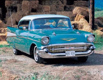 1957 Chevrolet Bel Air Sport Coupe (2454-1037D)