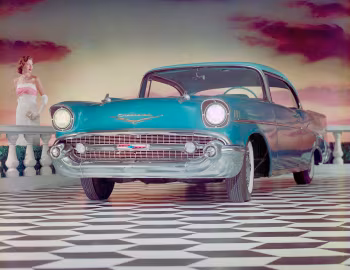 1957 Chevrolet Bel Air Sport Coupe (2454-1037D)