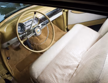 Interior 1953 Chevrolet Bel Air Sport Coupe (C-2454 1037D)