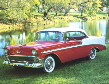 1956 Chevrolet Bel Air Sport Coupe (2454-1037D)