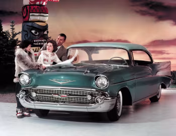 1957 Chevrolet Bel Air Sport Coupe (2454-1037D)