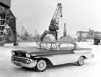 1958 Chevrolet Bel Air 2-door Sedan (1741)