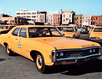 1969 Chevrolet Biscayne Sedan Taxi (53-69)