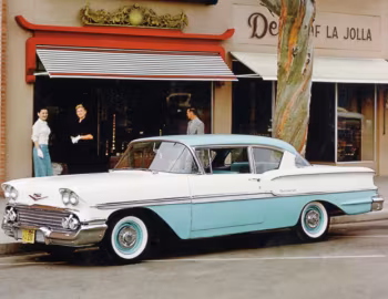 1958 Chevrolet Biscayne 2-door Sedan (1641)