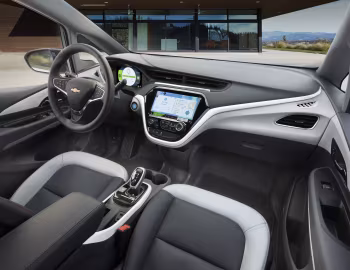 Интерьер 2017–21 Chevrolet Bolt EV '2016–21