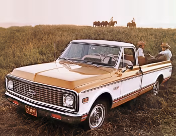 1971 Chevrolet C10 Cheyenne Fleetside Pickup Truck (CS10934)