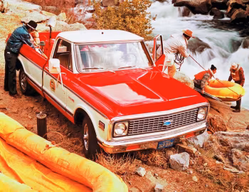1972 Chevrolet C10 Cheyenne Super Fleetside Pickup Truck (CS10934)