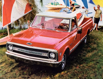 1969 Chevrolet C10 Fleetside Pickup CST Pkg. (10734)
