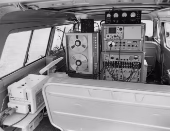 Interior 1966 Chevrolet C10 Mobile Recording Laboratory (C1416)