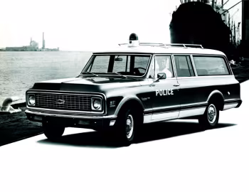 1971 Chevrolet C10 Suburban Police (CS10906)