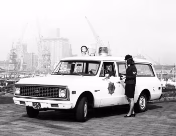 1971 Chevrolet C10 Suburban Police (CS10906)