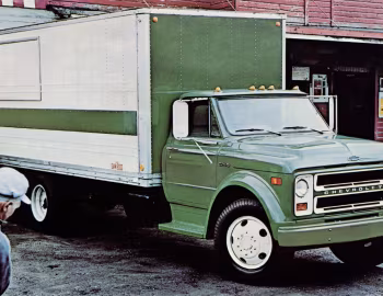 1971 Chevrolet C50 with delivery body