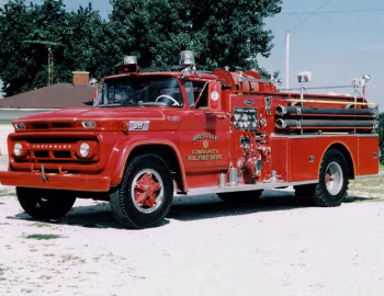 1962 Chevrolet C60 Firetruck by Mid-West