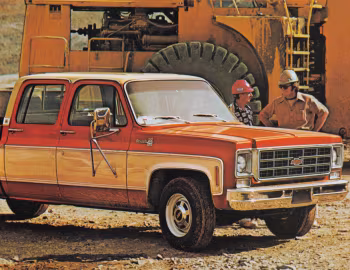 1977 Chevrolet C30 Silverado Crew Cab Fleetside Pickup Truck (CC30963)